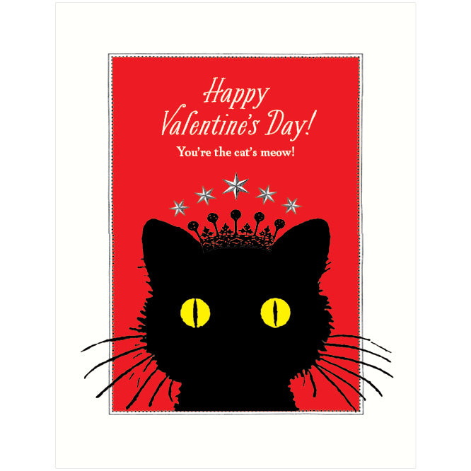 Cat Valentine's Day Cards for Kids - My Party Design