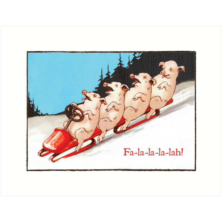 Sledding Pigs