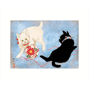 Playing Cats - Koson