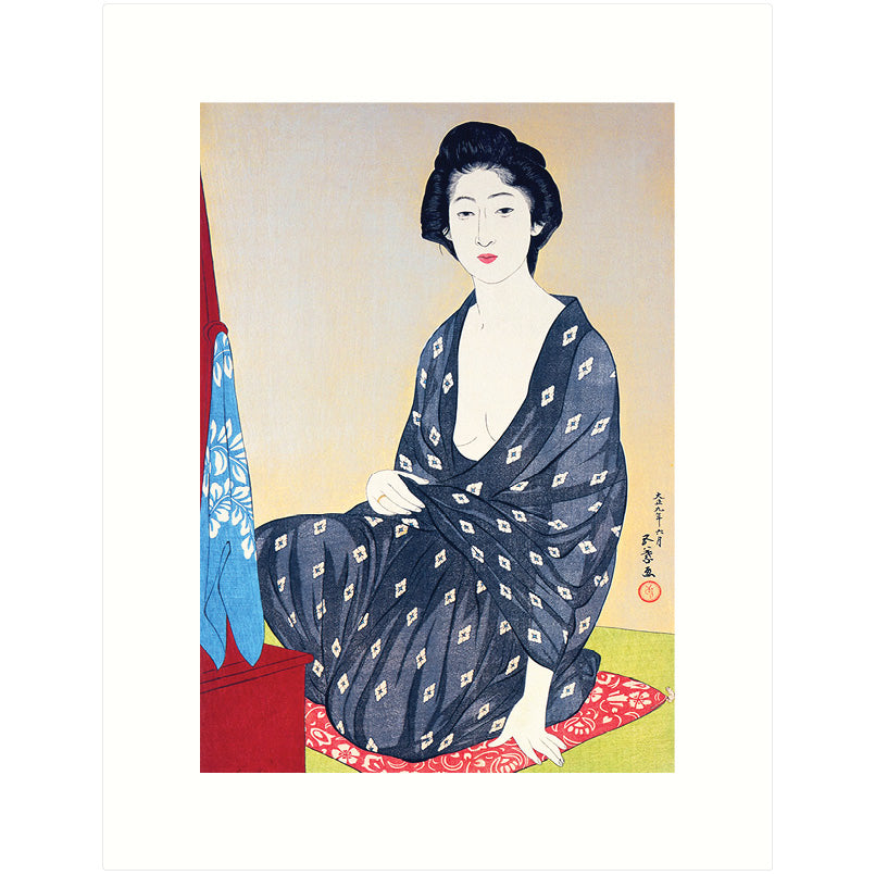 Woman in a Summer Garment - Hashiguchi