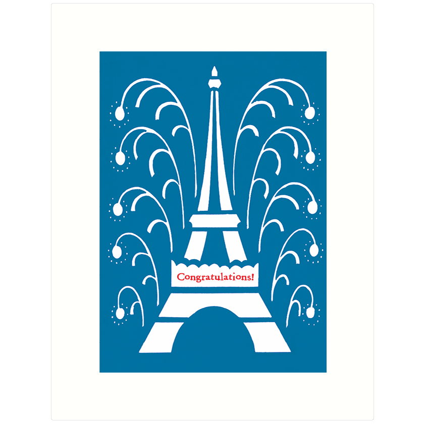 Eiffel Tower Congrats