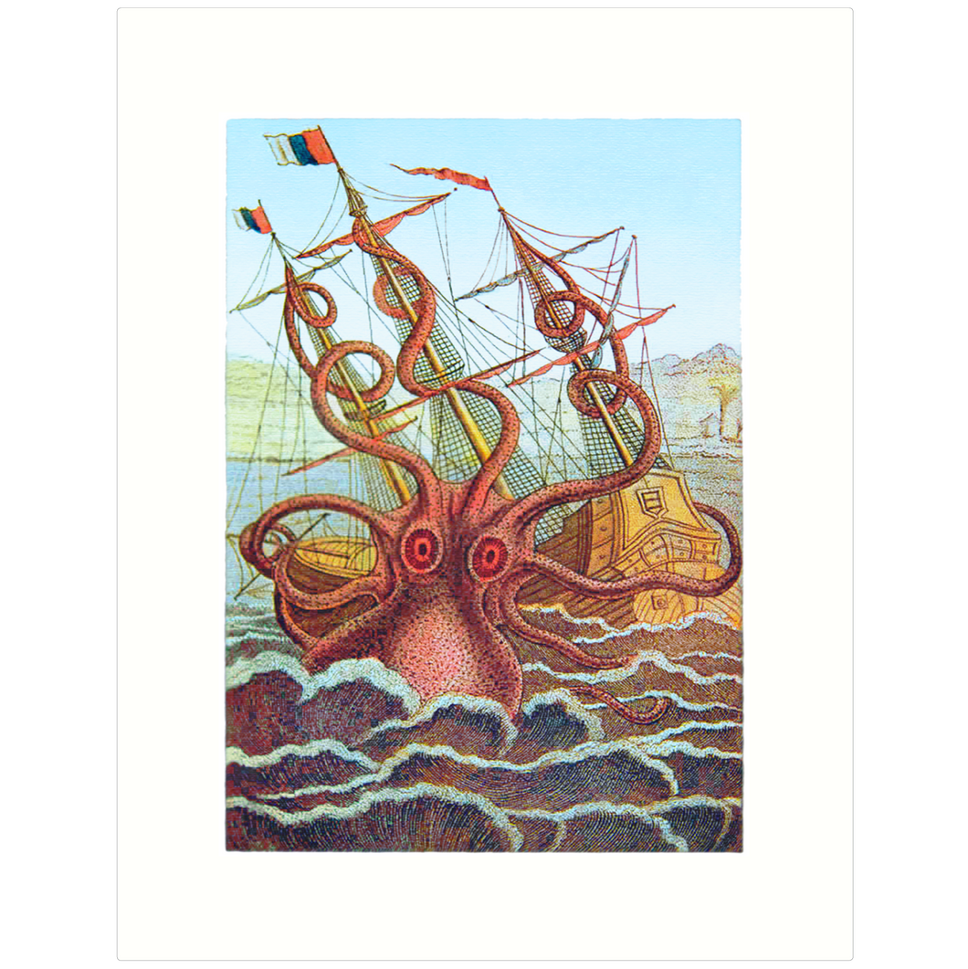 Octopus & Ship
