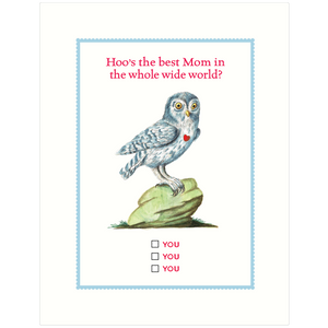 Hoo's the Best Mom