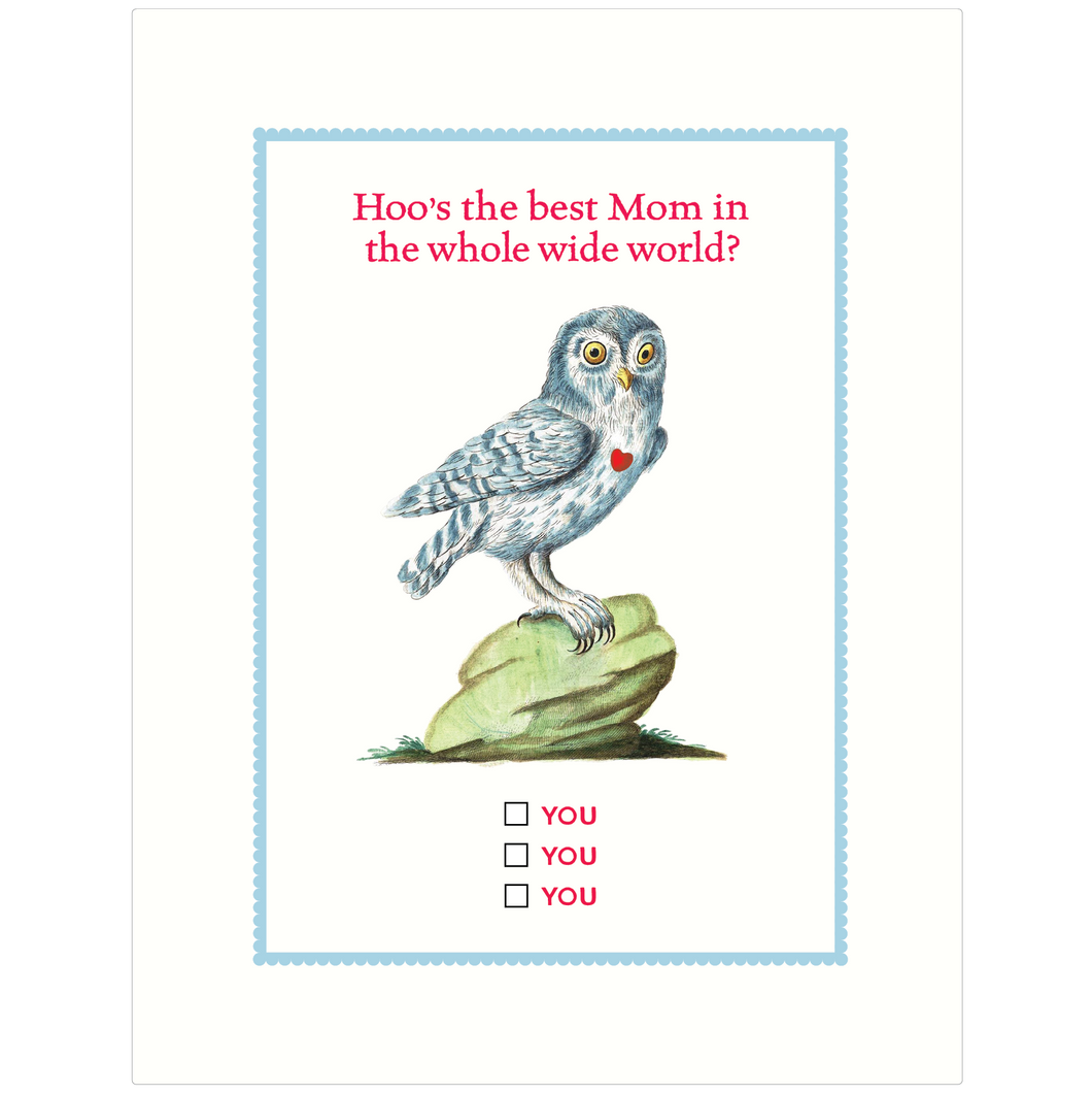 Hoo's the Best Mom